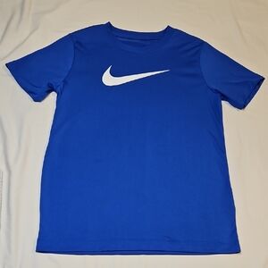 Nike Dri Fit Blue T-shirt Boys Medium